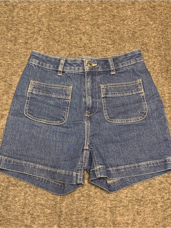 Free Assembly Pants - Free Assembly High-Rise Denim Shorts